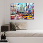 Wallity Pintura Decorativa de Vidrio Templado Multicolor 70 x 100 cm